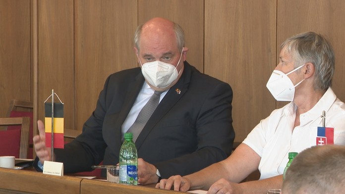 Veľvyslanec Belgického kráľovstva Ghislain J. M. D’hoop.