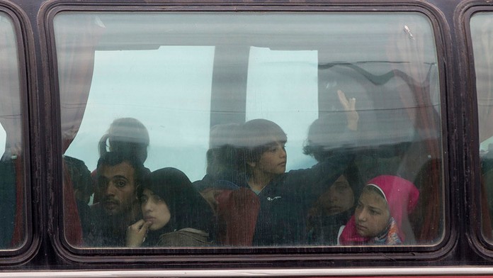 Pri Idomeni je situácia v oblasti pokojná. 