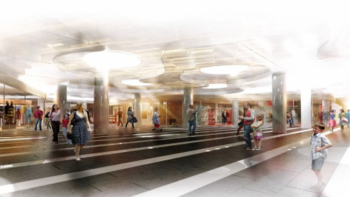 Vizualizácia podchodu