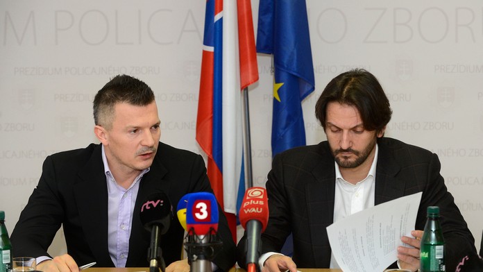 Robert Kaliňák a Ján Počiatek