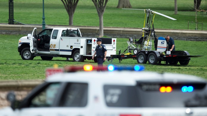 61-ročný floridský doručovateľ pošty Dough Hughes.