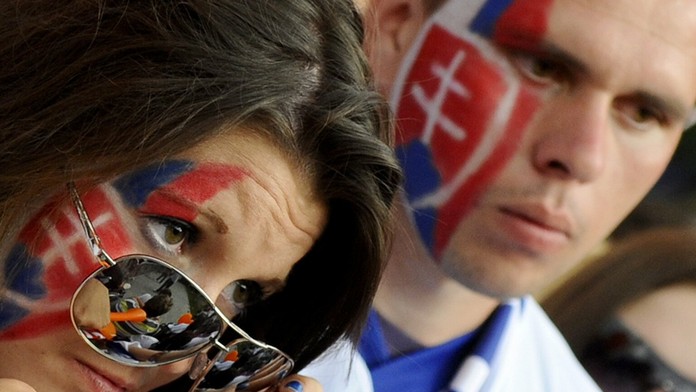 Slovenskí hokejoví fanúšikovia (archív 2011)