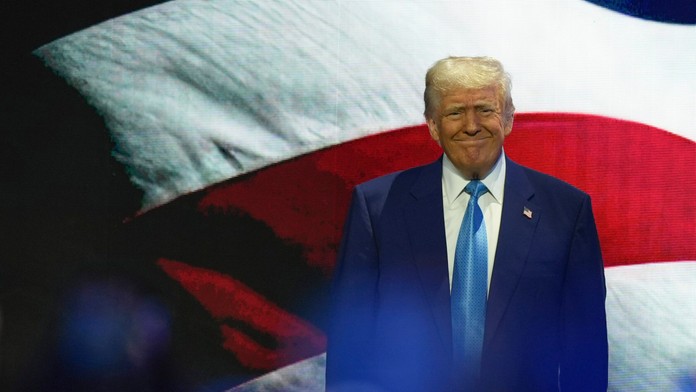 Na snímke americký prezident Donald Trump.