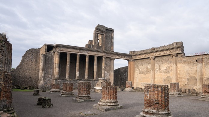 Na snímke talianske Pompeje.
