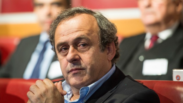 Prezident Európskej futbalovej únie UEFA Michel Platini