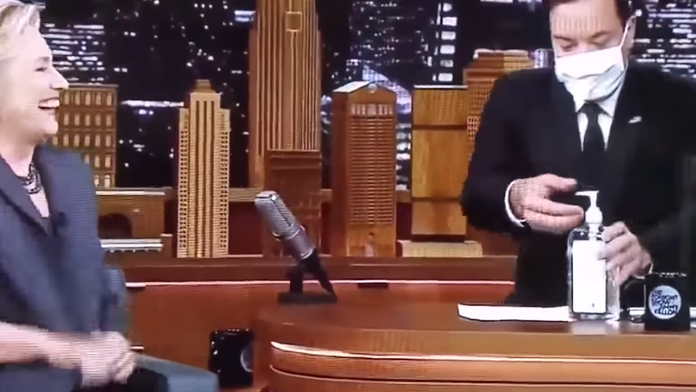 Hillary Clintonová a Jimmy Fallon