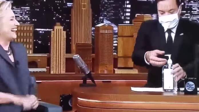 Hillary Clintonová a Jimmy Fallon
