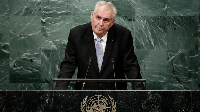 Český prezident Miloš Zeman
