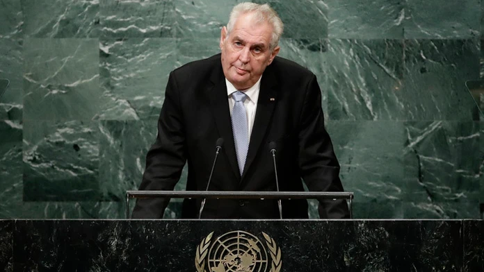 Český prezident Miloš Zeman