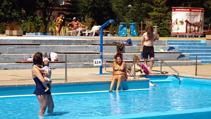 Kúpalisko Delfín. Ilustračná snímka. 