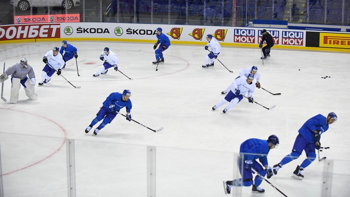 Martin Marinčin počas tréningu pred MS.