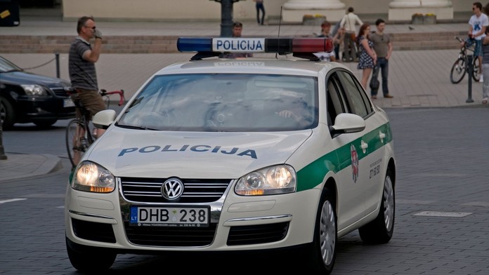 Litovská polícia.