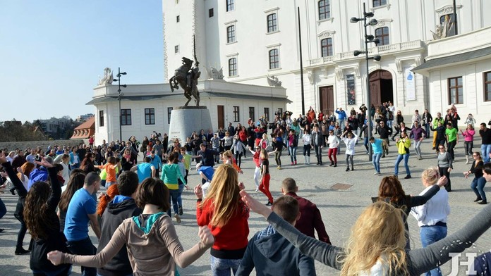 Rueda Flashmob boduje aj v zahraničí.