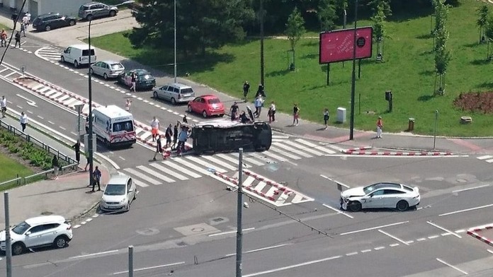 Na mieste nešťastia