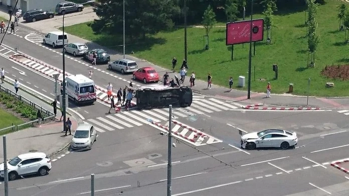Na mieste nešťastia