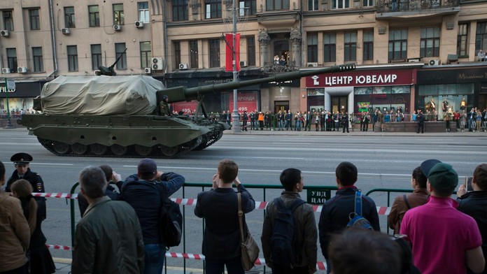 Vojenská prehliadka v Moskve