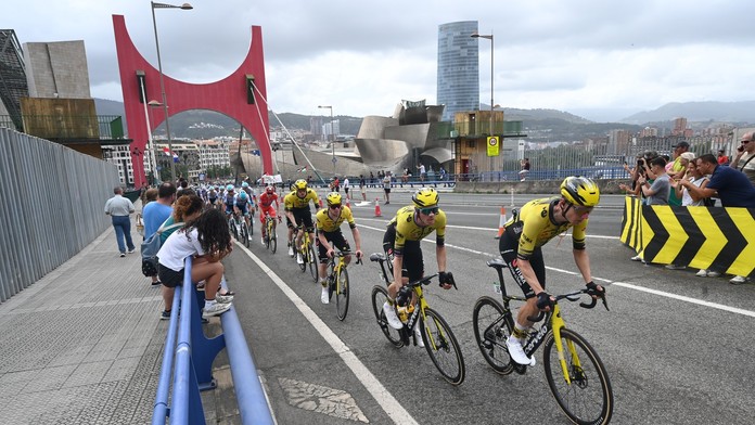 Pretekári tímu Visma na Vuelte