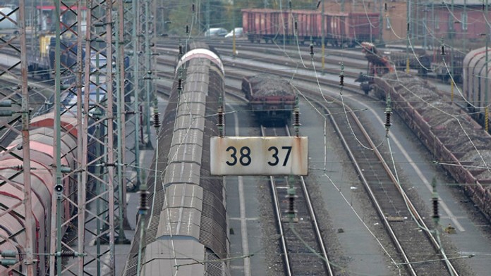 Nákladná vlak - ilustračná snímka.