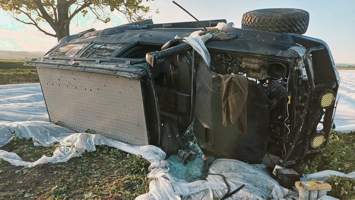 Nehoda v okrese Rimavská Sobota. 