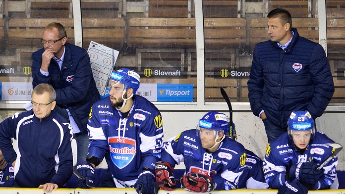 Striedačka MHC Martin na archívnej snímke.