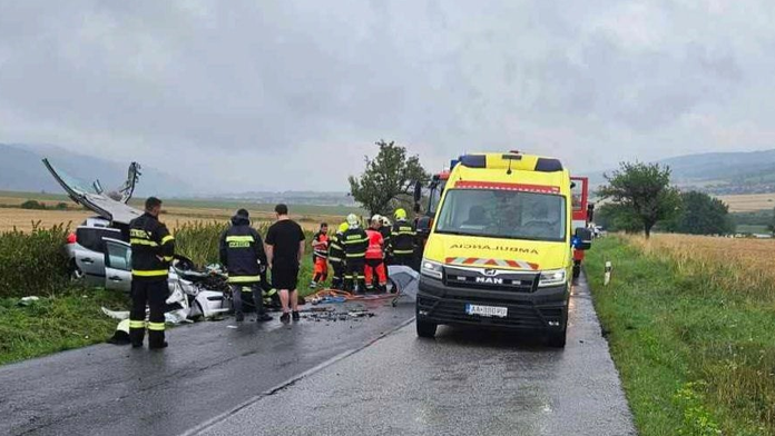 Tragická nehoda na Spiši. Čelná zrážka sa stala osudnou 52-ročnej žene