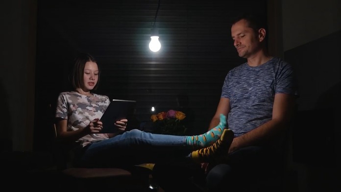 Zľava Filip Forsberg, Colton Sissons a Dante Fabbro z Nashvillu oslavujú gól proti Columbusu.