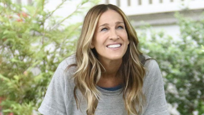 Sarah Jessica Parker na nakrúcaní seriálu Divorce v New Yorku