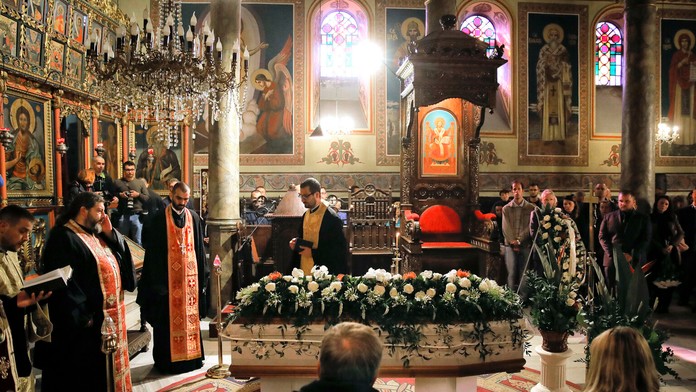 Pohreb bulharskej novinárky Marinovej