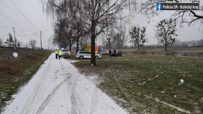 Nehoda v Košickom kraji.
