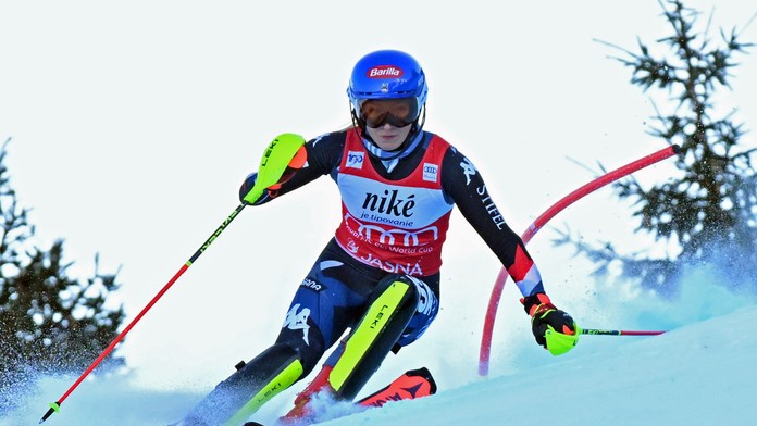GALÉRIA: V slalome v Jasnej dominovala Mikaela Shiffrinová. Pozrite si zábery zo svahu
