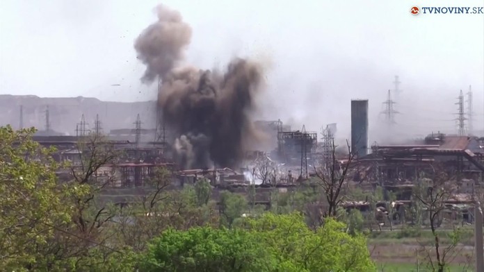 Rusko po víťazstve Ukrajiny na Eurovízii zhodilo fosforové bomby na Azovstaľ s nechutnými nápismi
