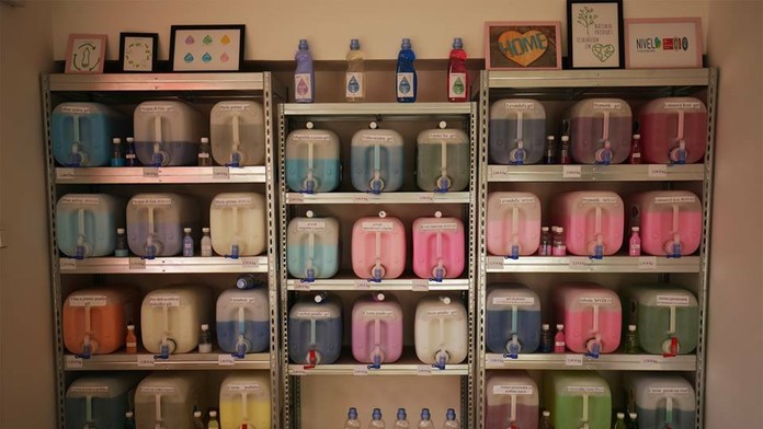 Drogéria s čapovacím systémom.