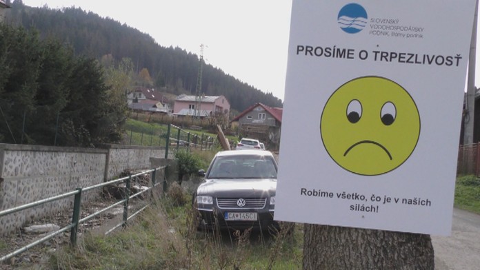 Situácia po povodniach.