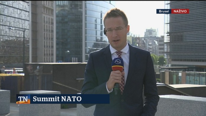 Dianie na summite NATO v Bruseli sleduje Michal Kovačič.