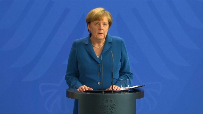 Angela Merkel.