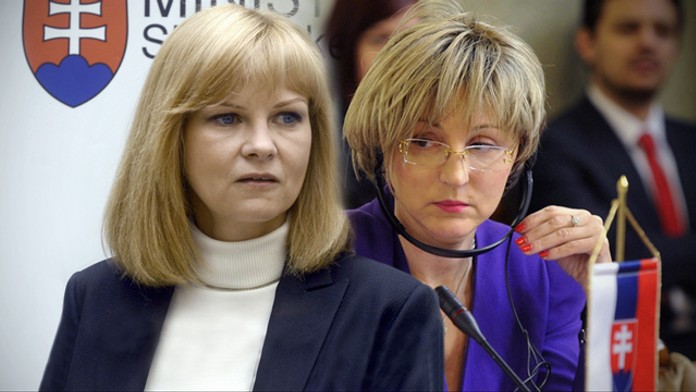 Zuzana Zvolenská a Renáta Zmajkovičová