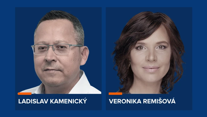 Ladislav Kamenický a Veronika Remišová.