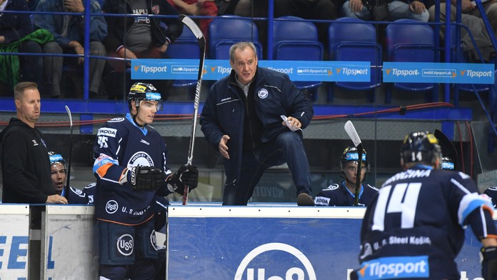 Niekdajší kouč Košíc Milan Jančuška.