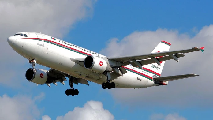 Lietadlo spoločnosti Biman Bangladesh Airlines (ilustračná snímka)