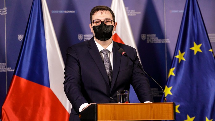 Minister zahraničných vecí Českej republiky Jan Lipavský.