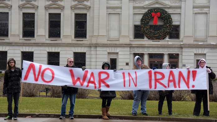 Protivojnový pochod v USA