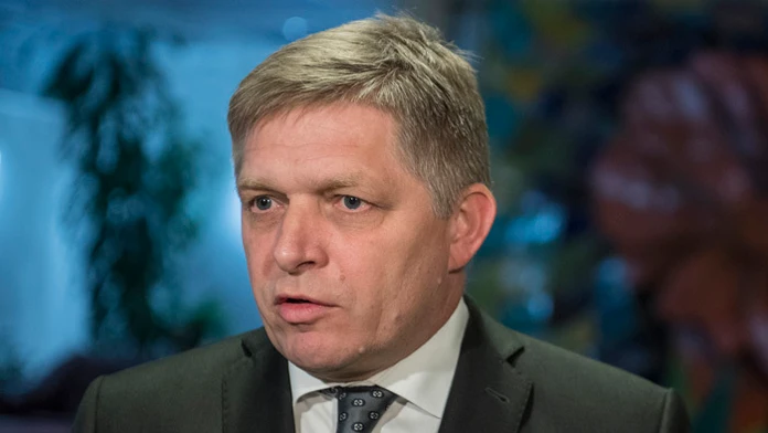 Predseda Smer-SD Robert Fico.
