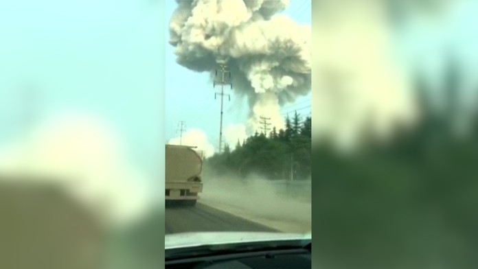 Kolóny na Prístavnom moste.