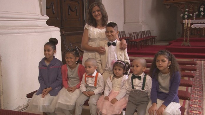 Dana Poláková s deťmi.