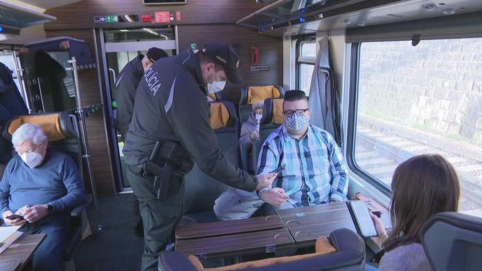 Kontrola OP režimu vo vlaku