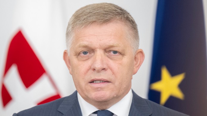 Na snímke predseda vlády SR Robert Fico (Smer-SD).