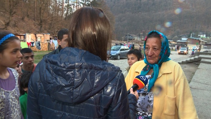 Najstaršia obyvateľka osady je pani Kotlárová. 