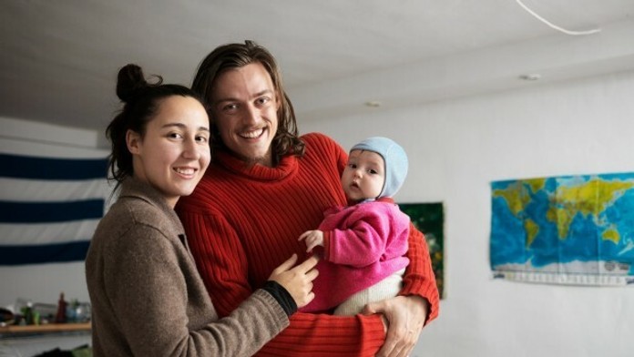 Berlínčan Raphael Fellmer s rodinou