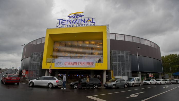 Autobusová stanica v Banskej Bystrici.