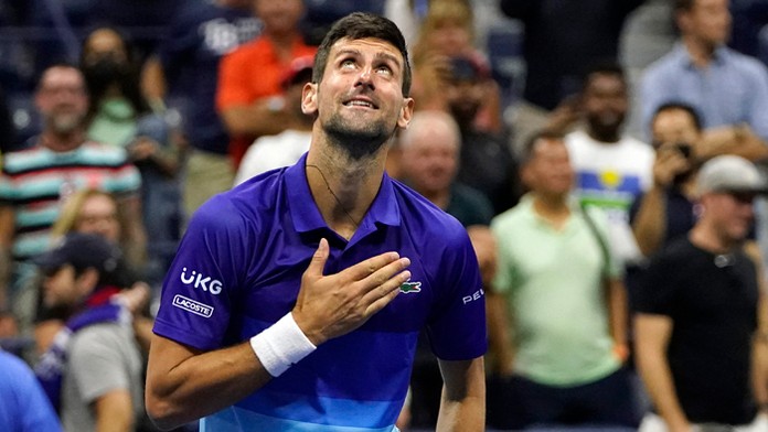 Novak Djokovič na US Open.